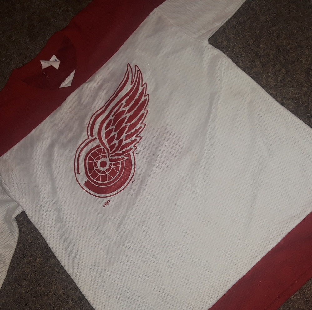 Curtis Joseph "Cujo" Vintage Red Wings Jersey